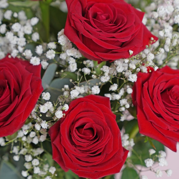 Valentine 12 La Vie En Rouge Vase