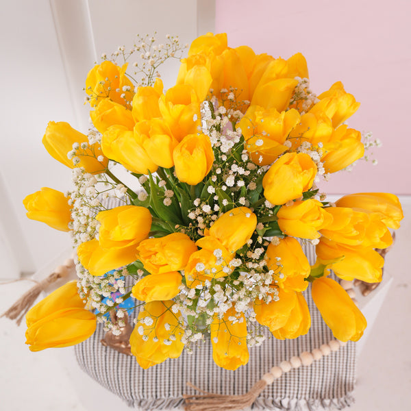 Easter Fleurs Yellow Tulip