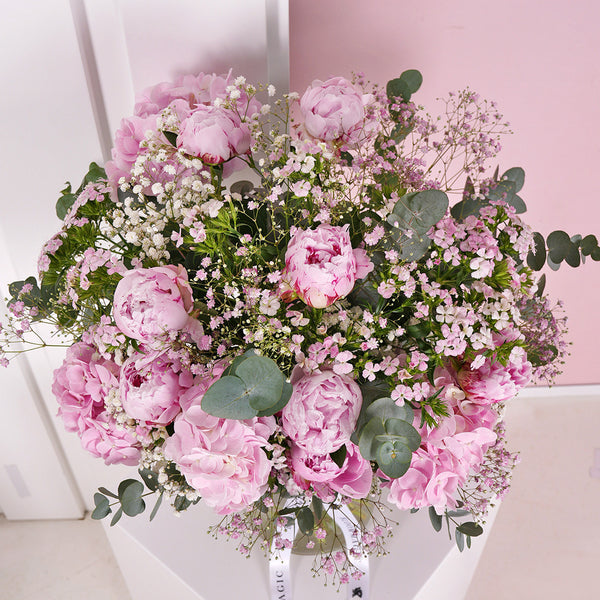 Grand Pink Peony Fab