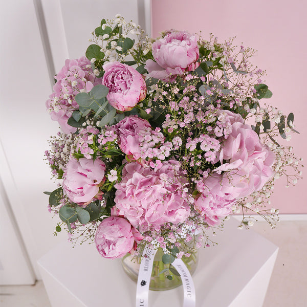 Grand Pink Peony Fab