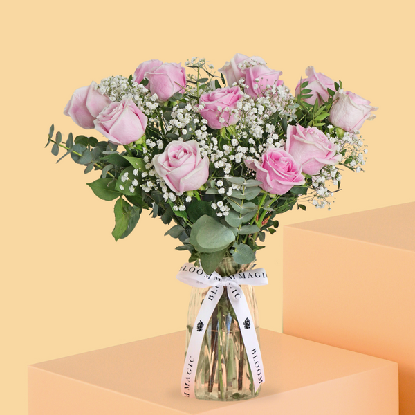Valentine 12 La Vie En Rose Vase