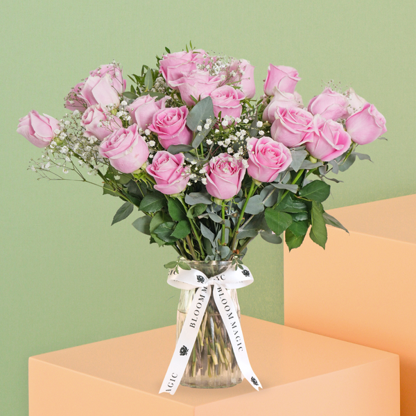 Valentine 24 Luxury La Vie En Rose Vase