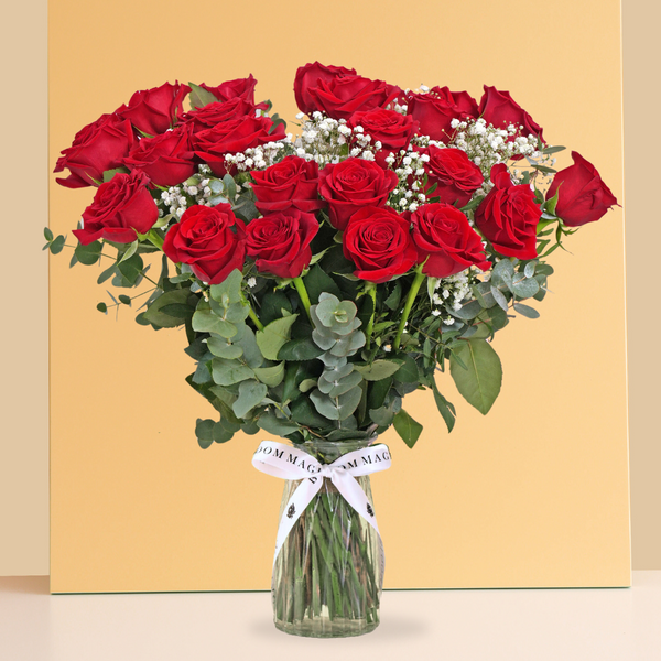 Valentine 24 Luxury La Vie En Rouge Vase