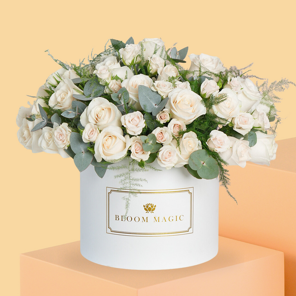Valentine 24 Luxury La Vie En Blanc Hatbox