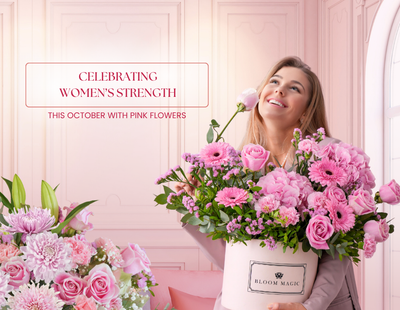 Celebrating Women’s Strength This October With Pink Flowers