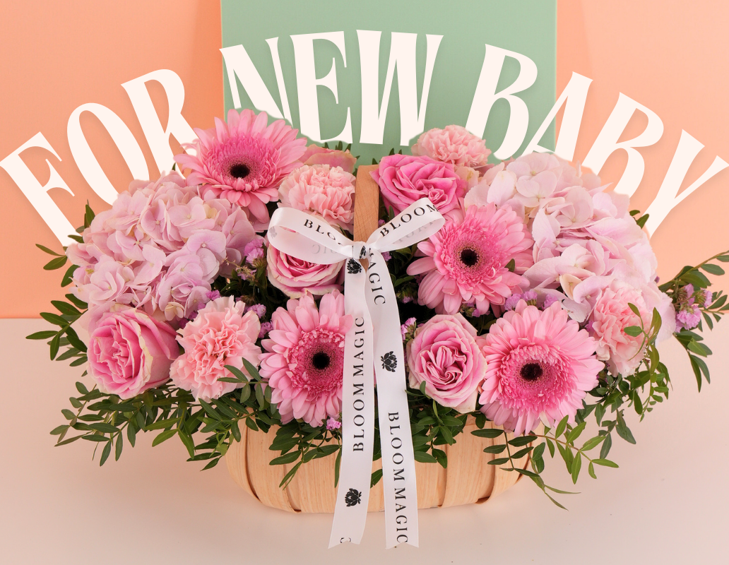 Best Flowers to Celebrate a New Baby