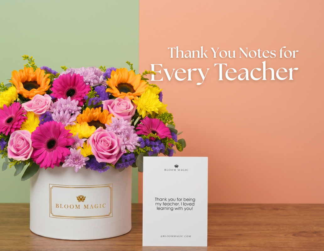 Thank You Messages, Quotes & Card Ideas for Teachers