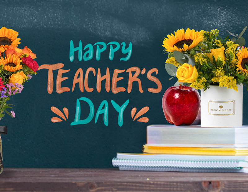 Thank You Flowers for a Teacher, and What They Say for You
