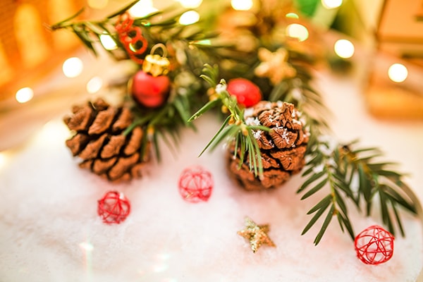 How to Use Flowers to Decorate Your Tree & House This Christmas
