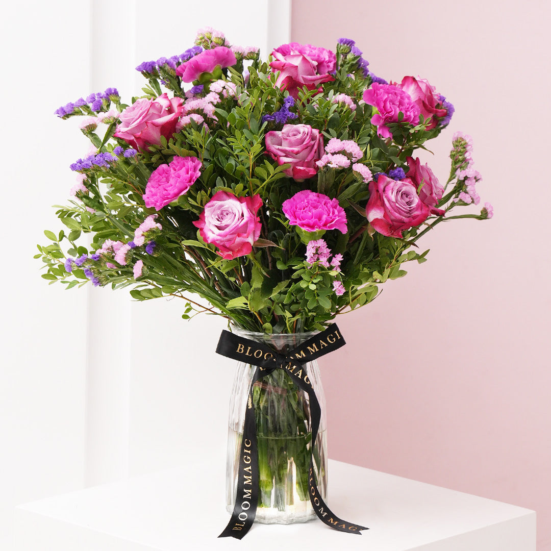 Happy Birthday Roses Flower Bouquets Same Day Flower Delivery Dublin –  Blooming Boutique