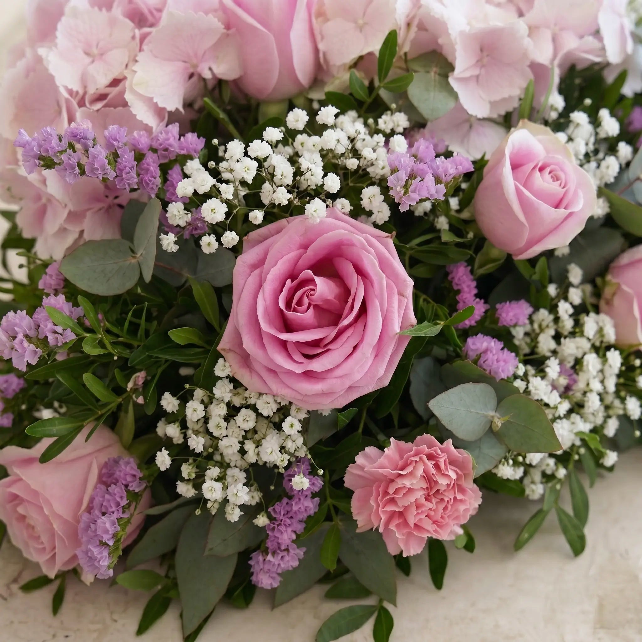 Pink Funeral Spray