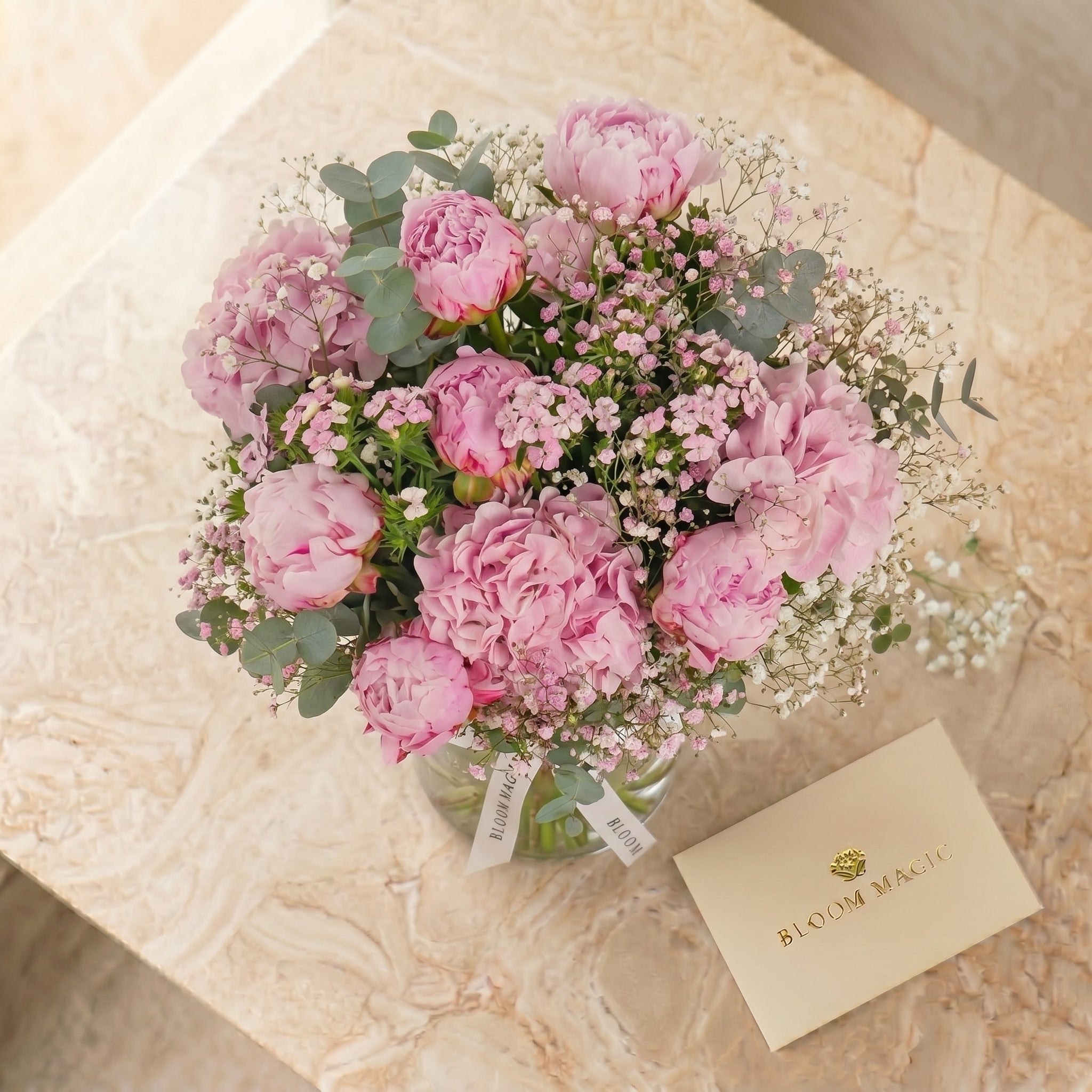 Pink Peony Fleurs