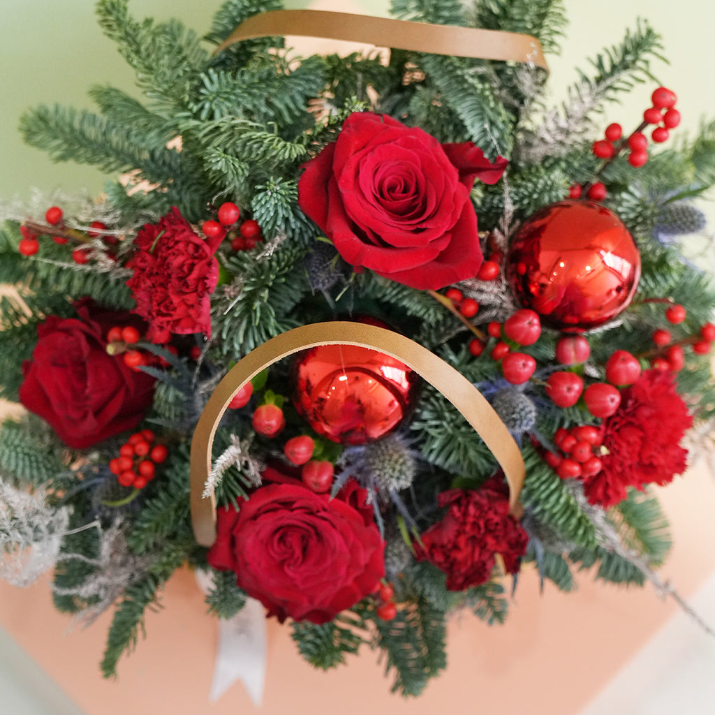 Holly Jolly Christmas Basket