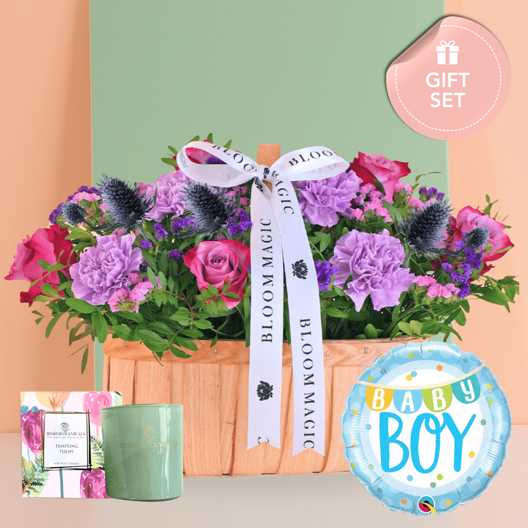 Lavender Les Fleurs Sauvages Baby Gift Set (old)