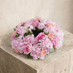 Pink Funeral Wreath