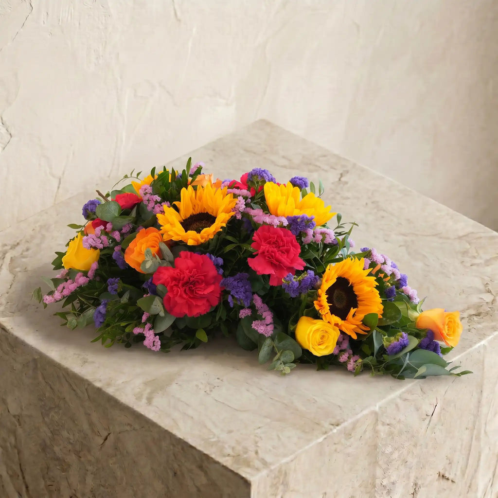 Vibrant Funeral Spray