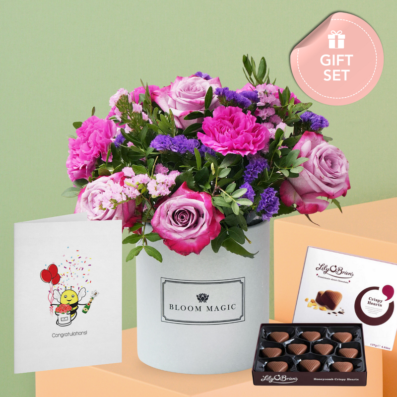 Lavender Les Fleurs Sauvages Baby Gift Set