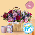 Lavender Les Fleurs Sauvages Baby Gift Set