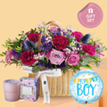 Lavender Les Fleurs Sauvages Baby Gift Set