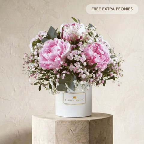 Pink Peony Fleurs