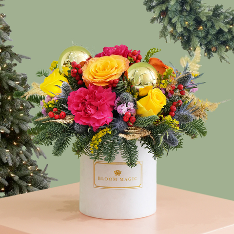 Sparkling Christmas Hatbox