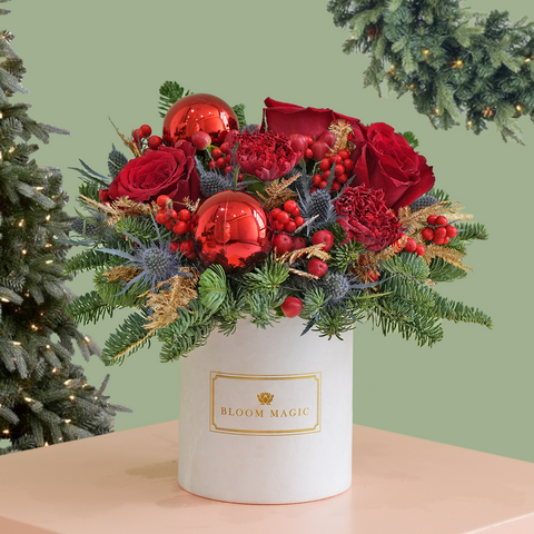 Holly Jolly Christmas Hatbox