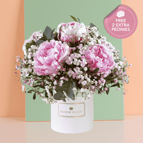 Pink Peony Fleurs