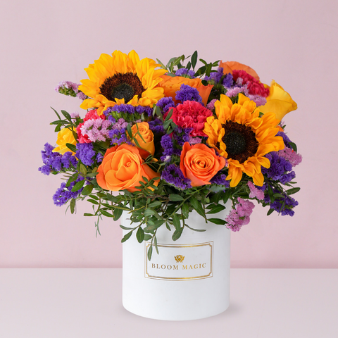 Mother's Day Vibrant La Lumière du Soleil Hatbox