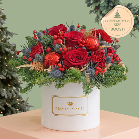 Holly Jolly Christmas Hatbox