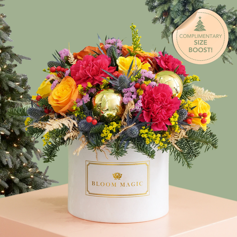 Sparkling Christmas Hatbox