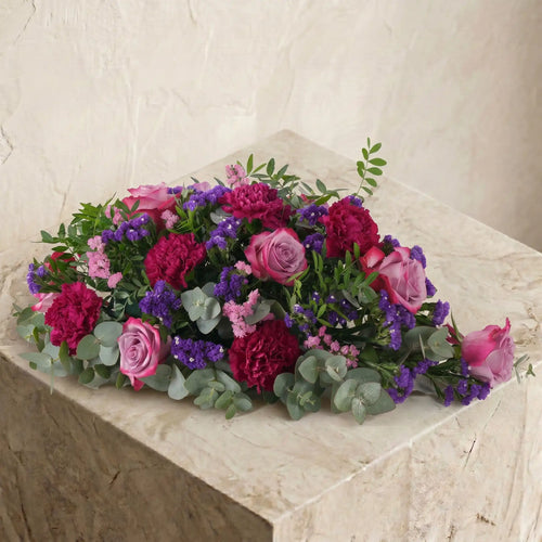 Lavender Funeral Spray