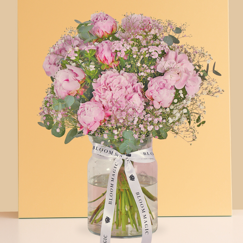 Grand Pink Peony Fab