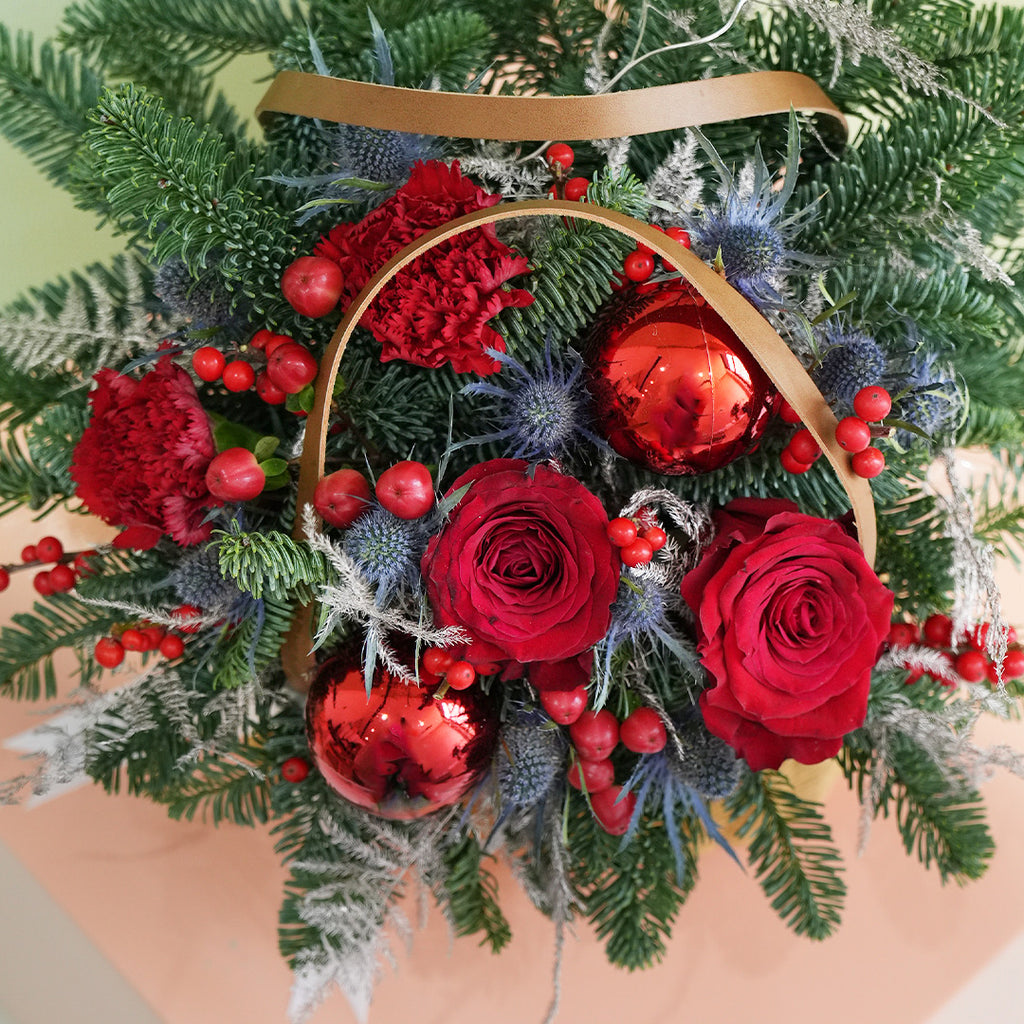Holly Jolly Christmas Basket