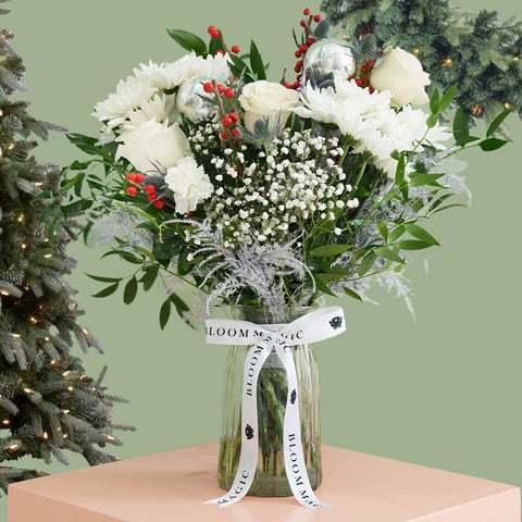 Wonderful Christmas Vase