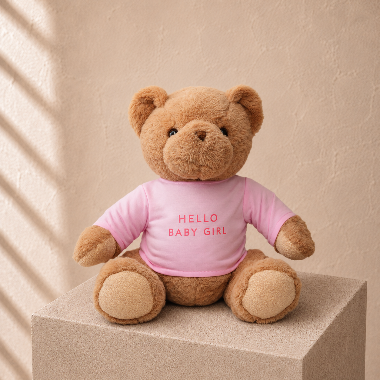 Hello Baby Girl Teddy
