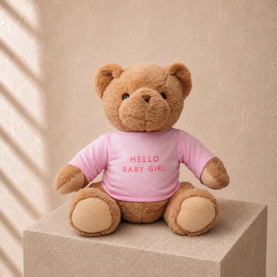 Hello Baby Girl Teddy