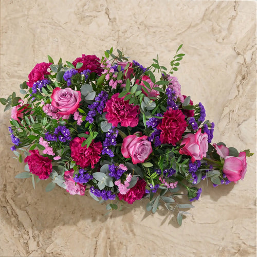 Lavender Funeral Spray