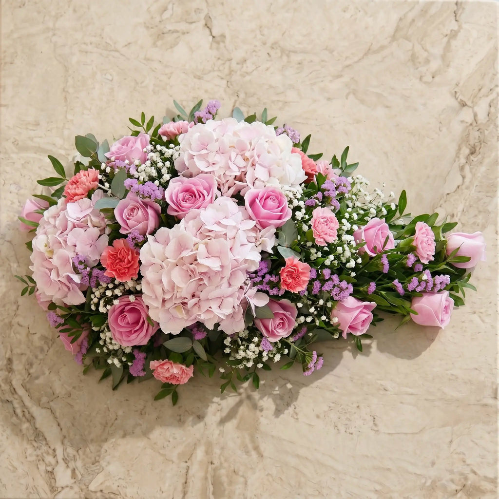 Pink Funeral Spray