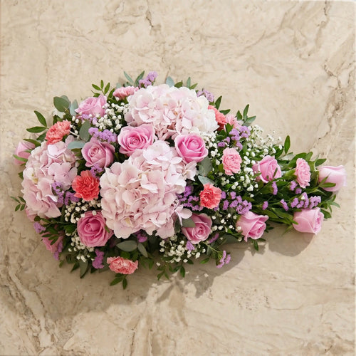 Pink Funeral Spray