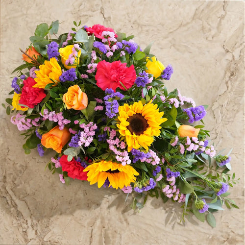 Vibrant Funeral Spray