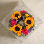 Vibrant Funeral Wreath