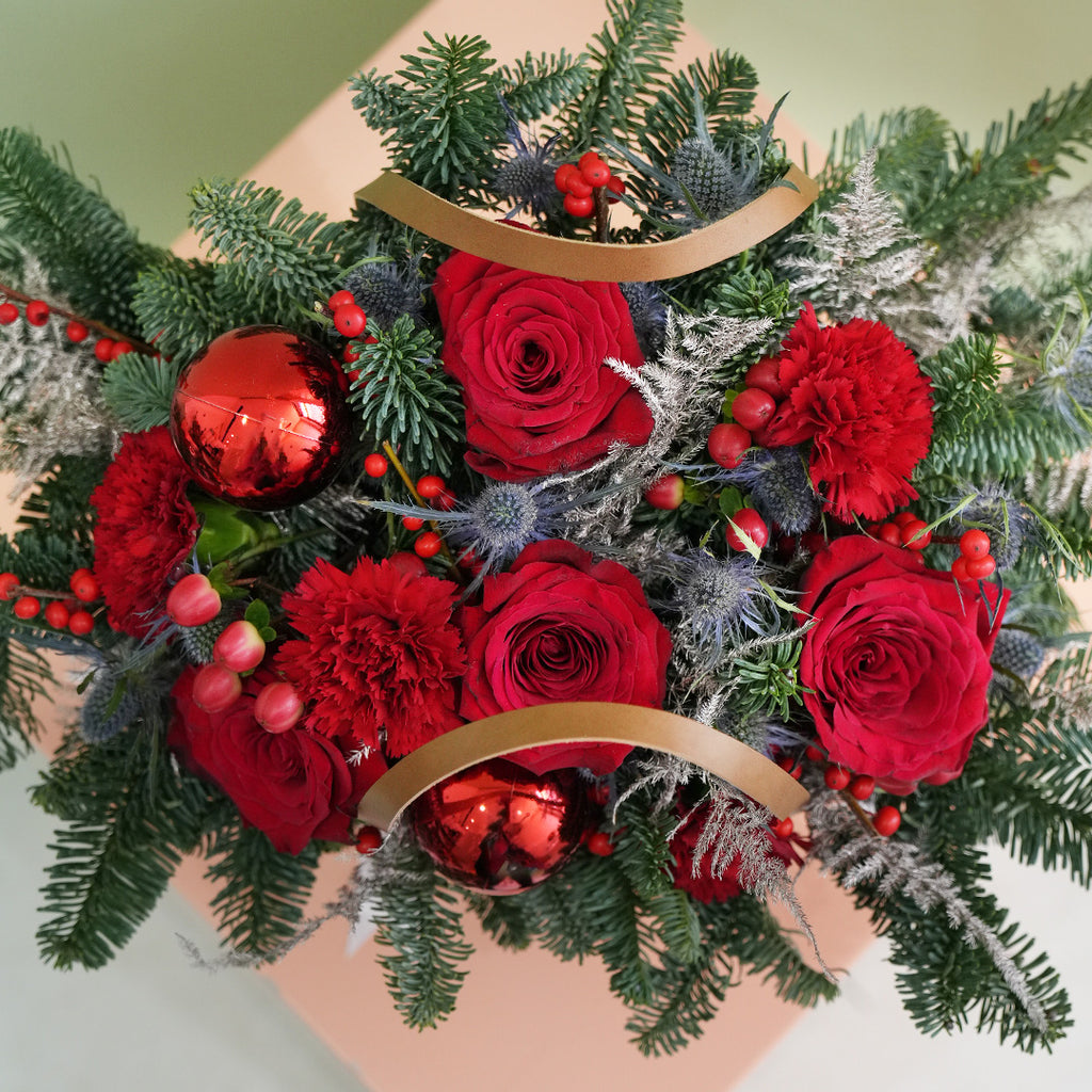 Holly Jolly Christmas Basket