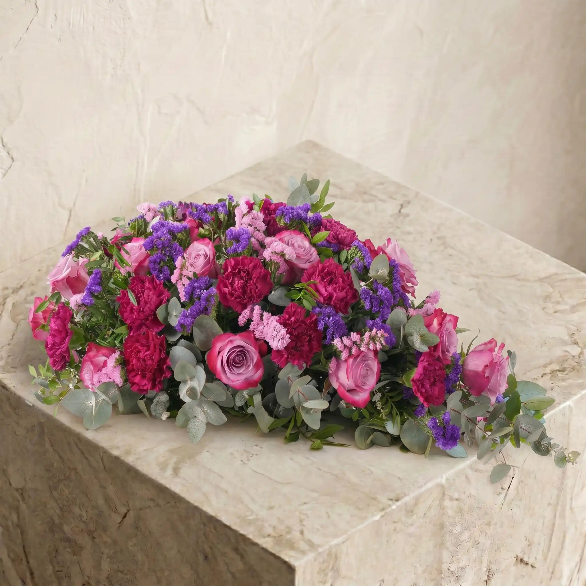 Lavender Funeral Spray
