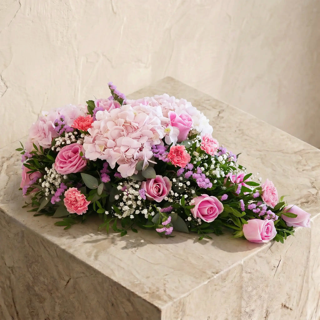 Pink Funeral Spray